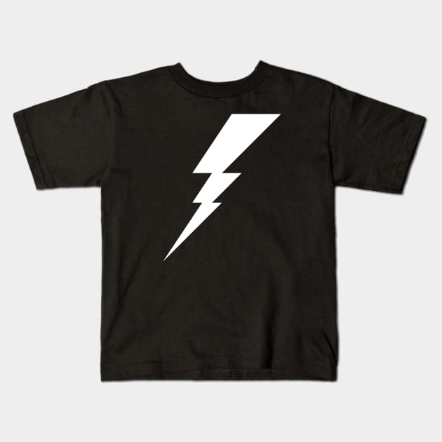 Lightning bolt logo Kids T-Shirt by TMBTM